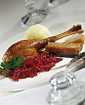 Geflügel . gebratene Gans