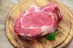 Rindfleisch - durchzogene Hochrippen Steak