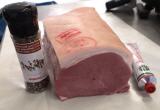 Karree jung - Karree mit Schwarte ohne Knochen - Schweinsbraten