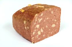 Käseleberkäse aus eigener Produktion