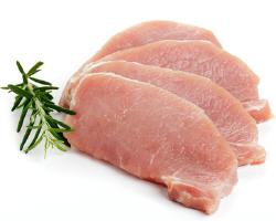 Karreeschnitzel geschnitten - Schweinefleisch