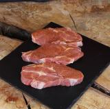 frische Schopfbratenstekas gewürzt