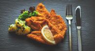 Wienerschnitzel Serviervorschlag